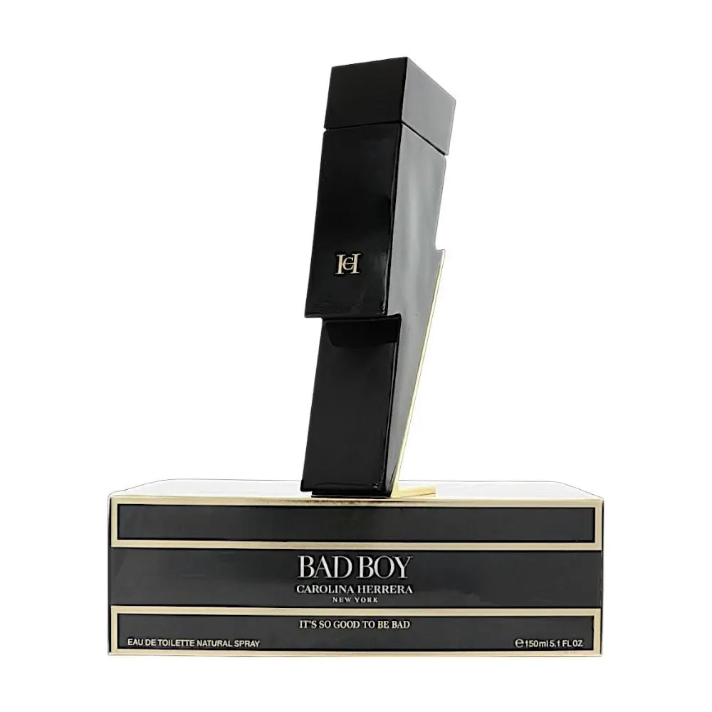 Bad Boy 5.1 Oz Eau De Toilette Spray  Box For Men by Carolina Herrera
