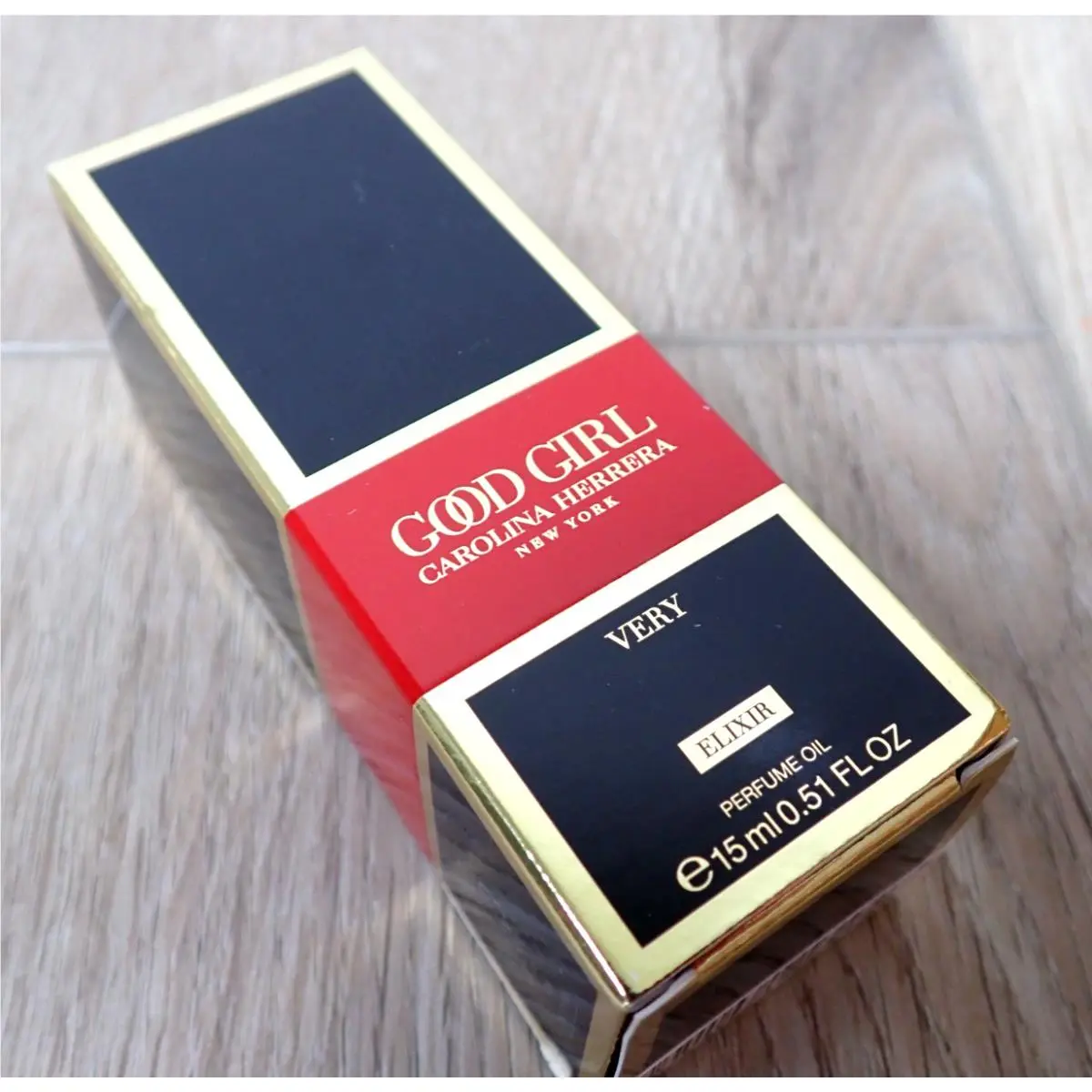 Carolina Herrera York Good Girl Very Elixir Perfume Oil .51 FL OZ