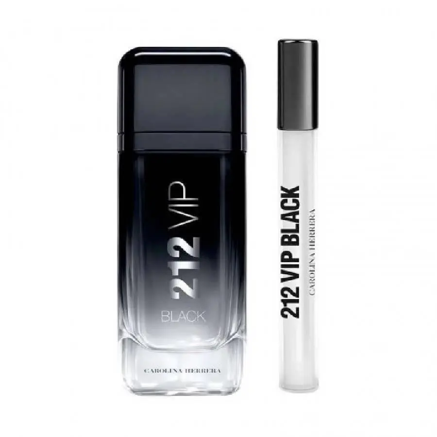 Carolina Herrera Men`s 212 Vip Black Gift Set Fragrances 8411061011669