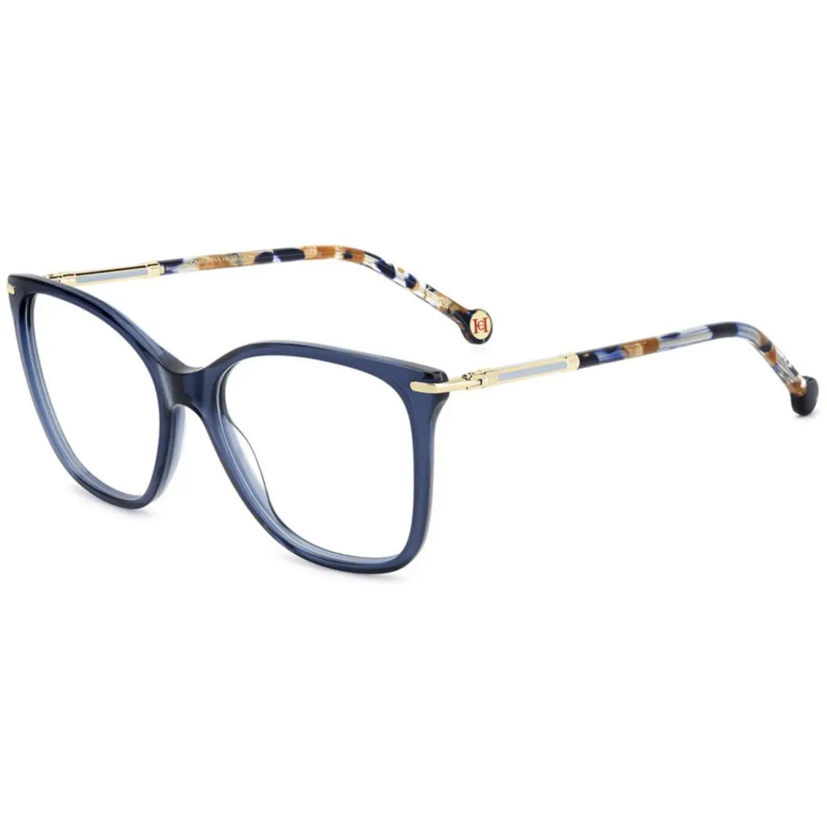 Carolina Herrera Her 0270 Blue Pjp Size 54 Eyeglasses