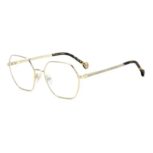 Her 0286 Gold J5G Size 53 Eyeglasses by Carolina Herrera