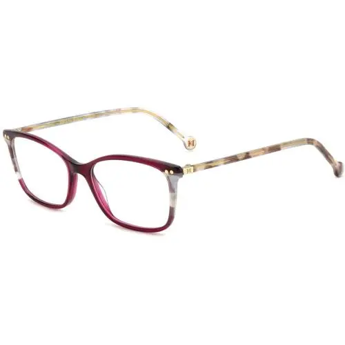 Carolina Herrera Her 0246 Burgundy Havana Ydc Size 51 Eyeglasses