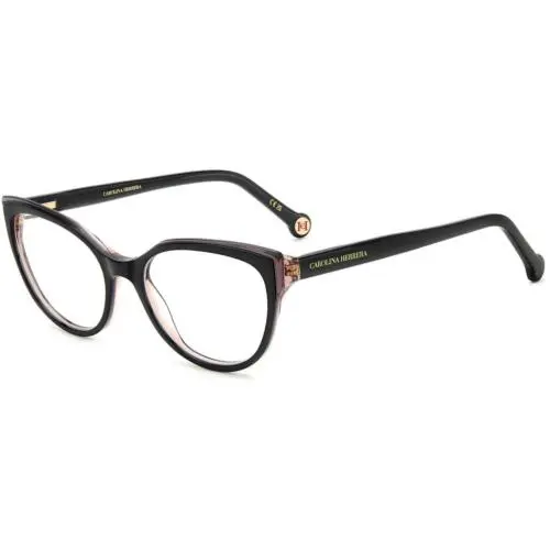 Her 0252 Black 807 Size 53 Eyeglasses by Carolina Herrera