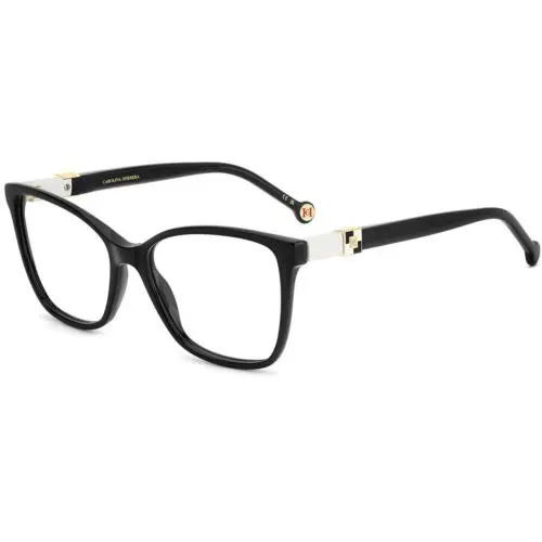 Her 0274 Black 807 Size 55 Eyeglasses by Carolina Herrera