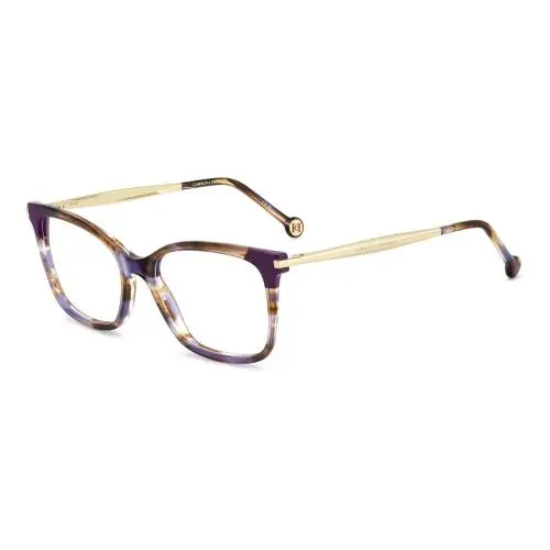 Carolina Herrera Her 0309 Violet Horn L7W Size 53 Eyeglasses