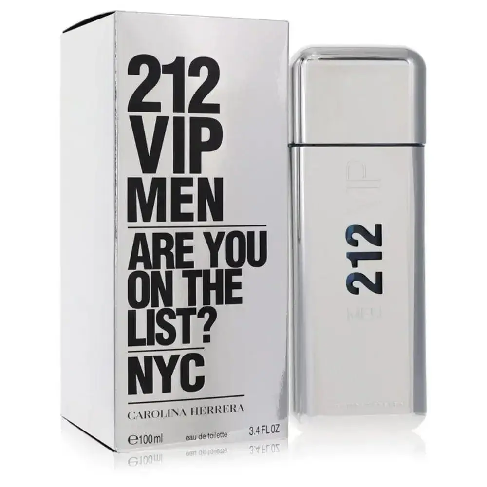 212 Vip Eau De Toilette Spray For Men 3.4 Oz by Carolina Herrera