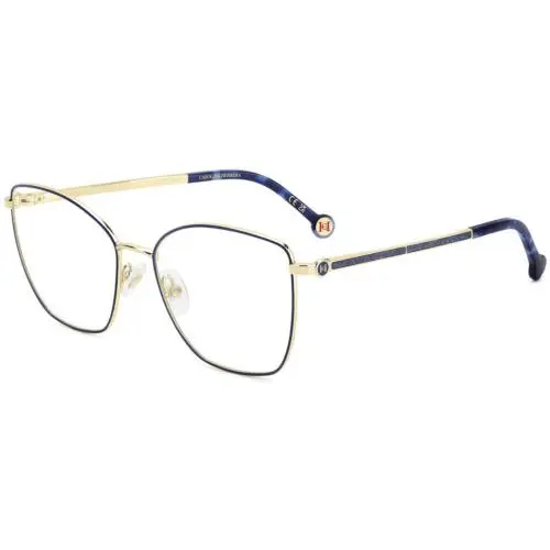 Carolina Herrera Her 0264 Blue Gold Nuc Size 55 Eyeglasses