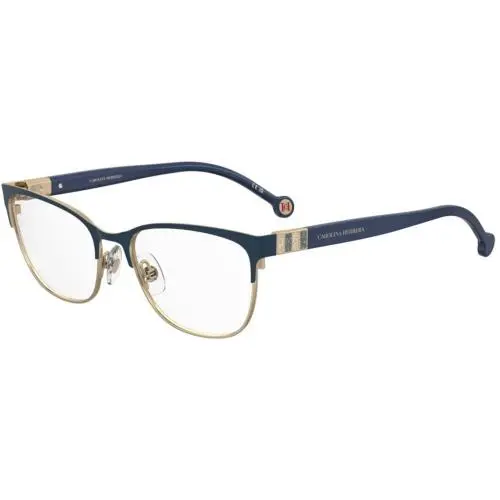 Her 0267 Blue Gold Nuc Size 53 Eyeglasses by Carolina Herrera