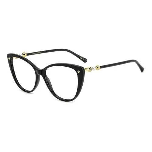 Her 0319 Black 807 Size 54 Eyeglasses by Carolina Herrera
