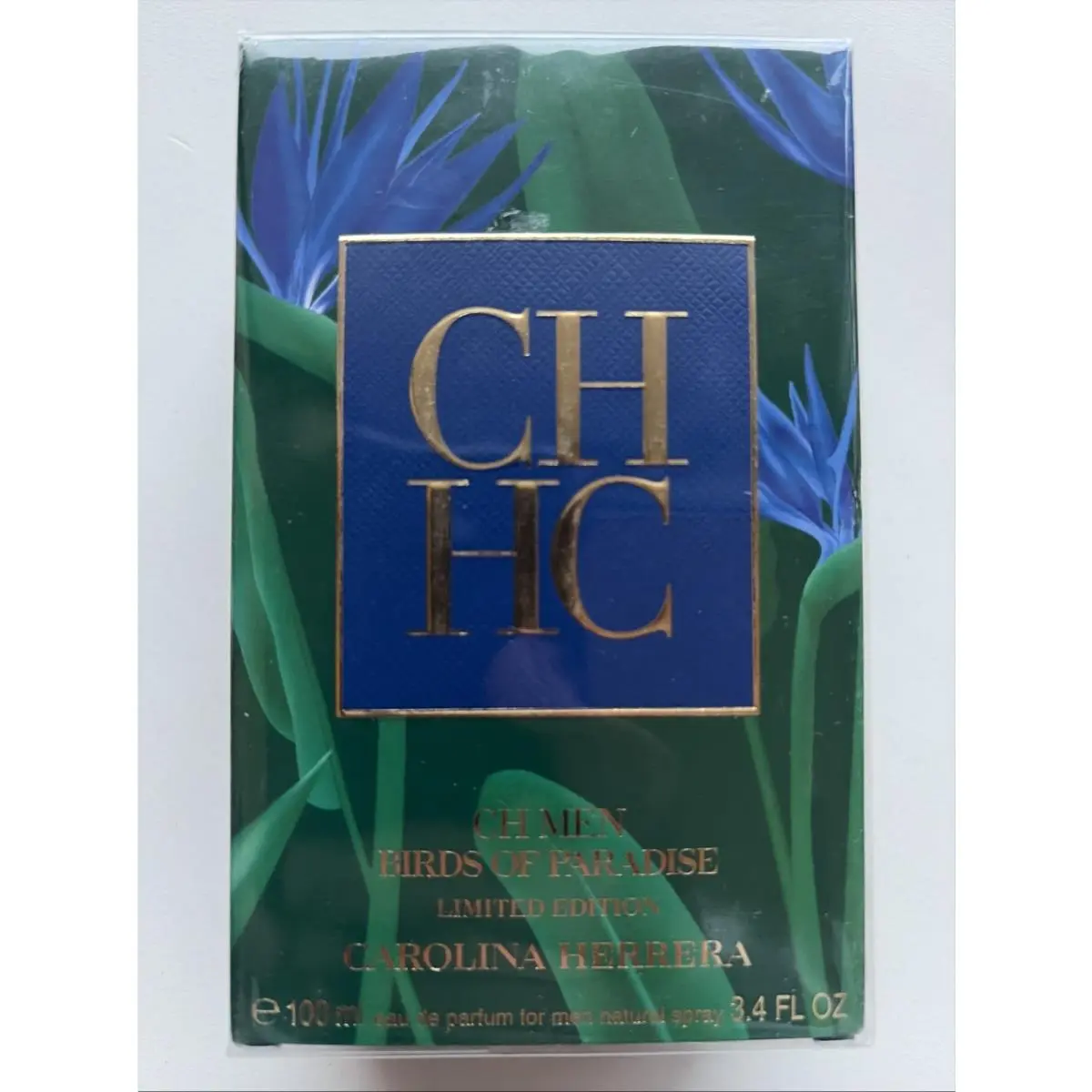 Carolina Herrera CH Men Birds OF Paradise 3.4oz 100ml Limited Edition