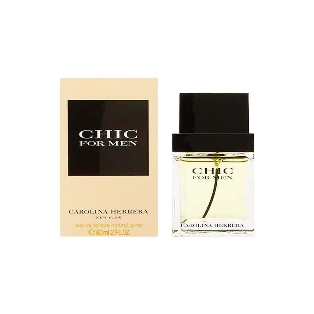 Chic  Eau De Toilette Spray 2 oz For Men by Carolina Herrera