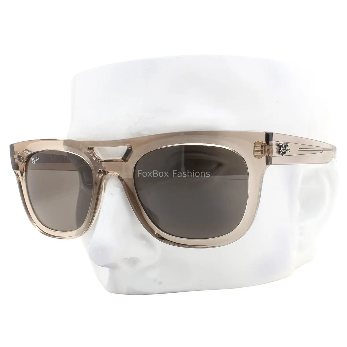 Ray-ban Phil Sunglasses RB 4426 6727/3 Transparent Light Brown with Case