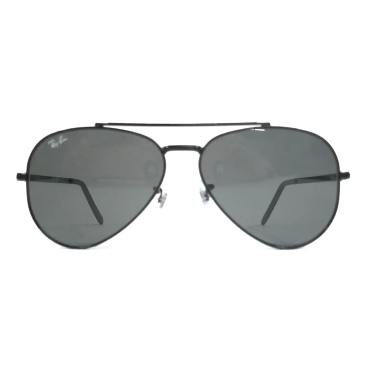 Ray-ban Sunglasses RB3625 Aviator 002/B1 Black with Dark Grey Lenses 58 mm