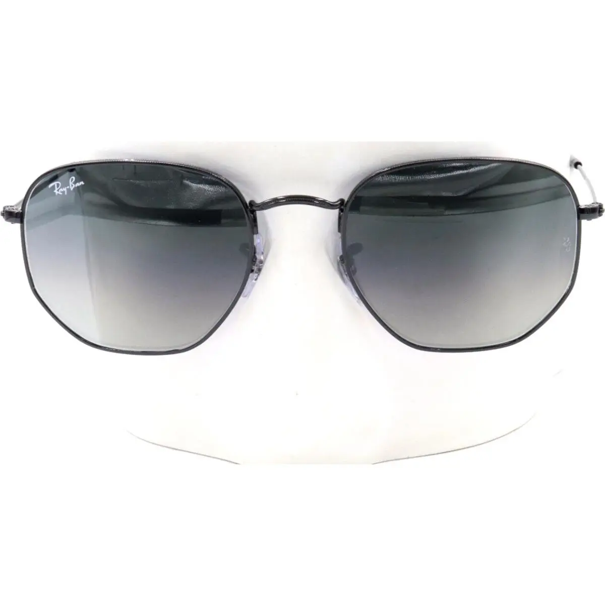 Ray-ban Hexagonal Black Gray Gradient Sunglasses RB3548 002/71 54