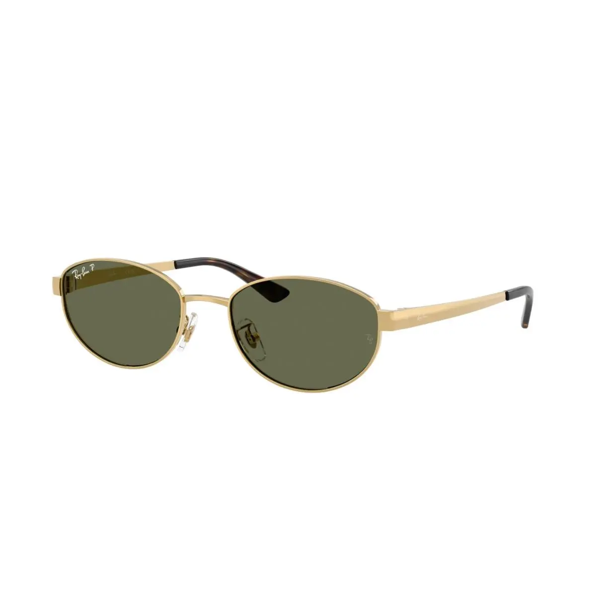 Ray Ban Sunglasses RB3774D 001/9A Gold/dark Green Polarized Lens 55MM