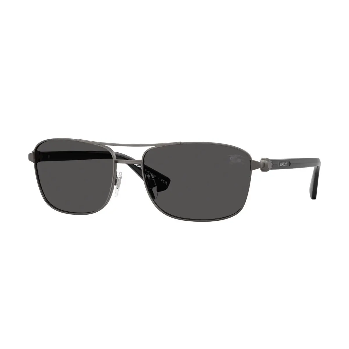 Men`s 60mm Matte Black Sunglasses BE3163-131687-60 by Burberry