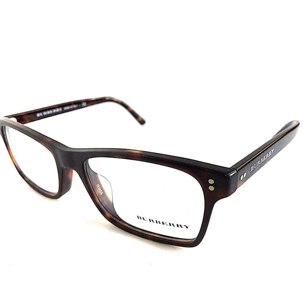 Burberry B 222-F3536 55mm Tortoise Rx Men’s Women’s Eyeglasses Frame Italy I