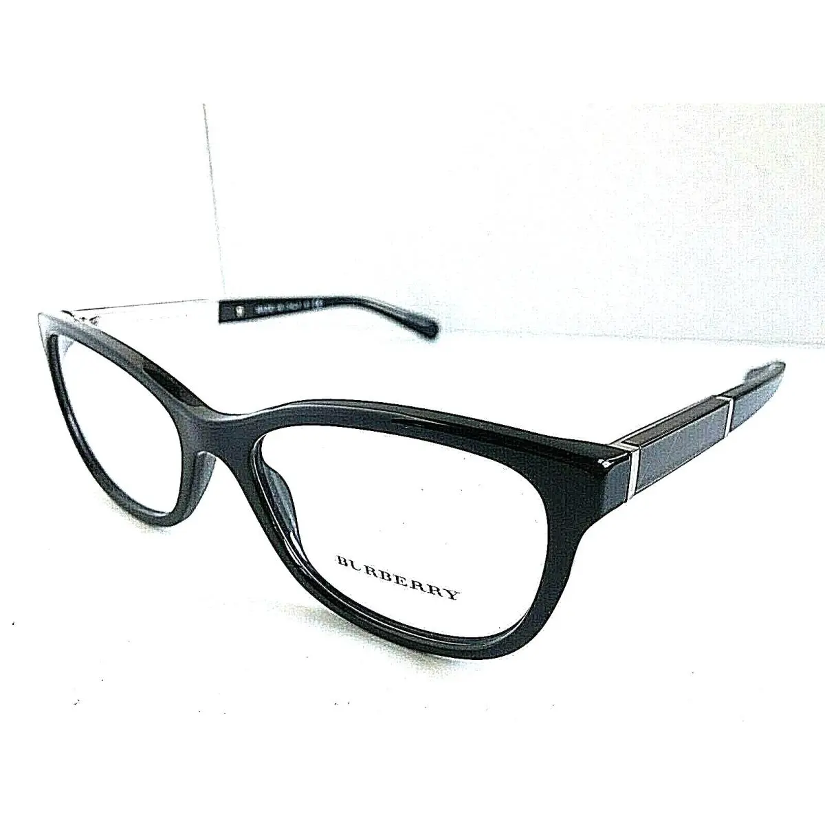 Burberry Women`s Eyeglasses Frame Cat Eye Black 53mm Rx-able B 322 301