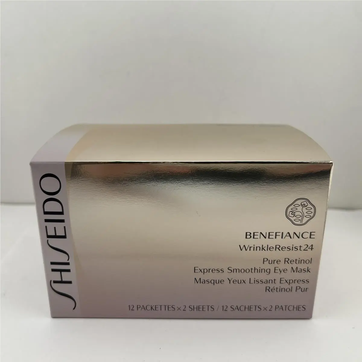 Shiseido Benefiance WrinkleResist24 Pure Retinol Express Smoothing Eye Mask 12ct