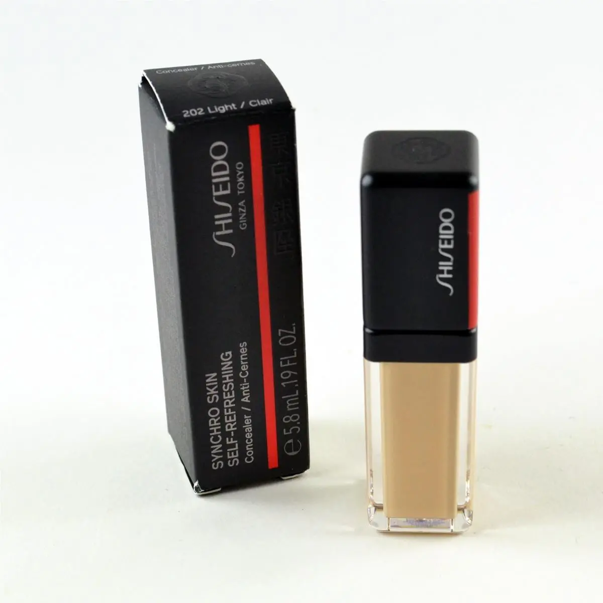 Shiseido Synchro Skin Self-refreshing Concealer 202 Light - Size 0.19 Oz / 5.8mL