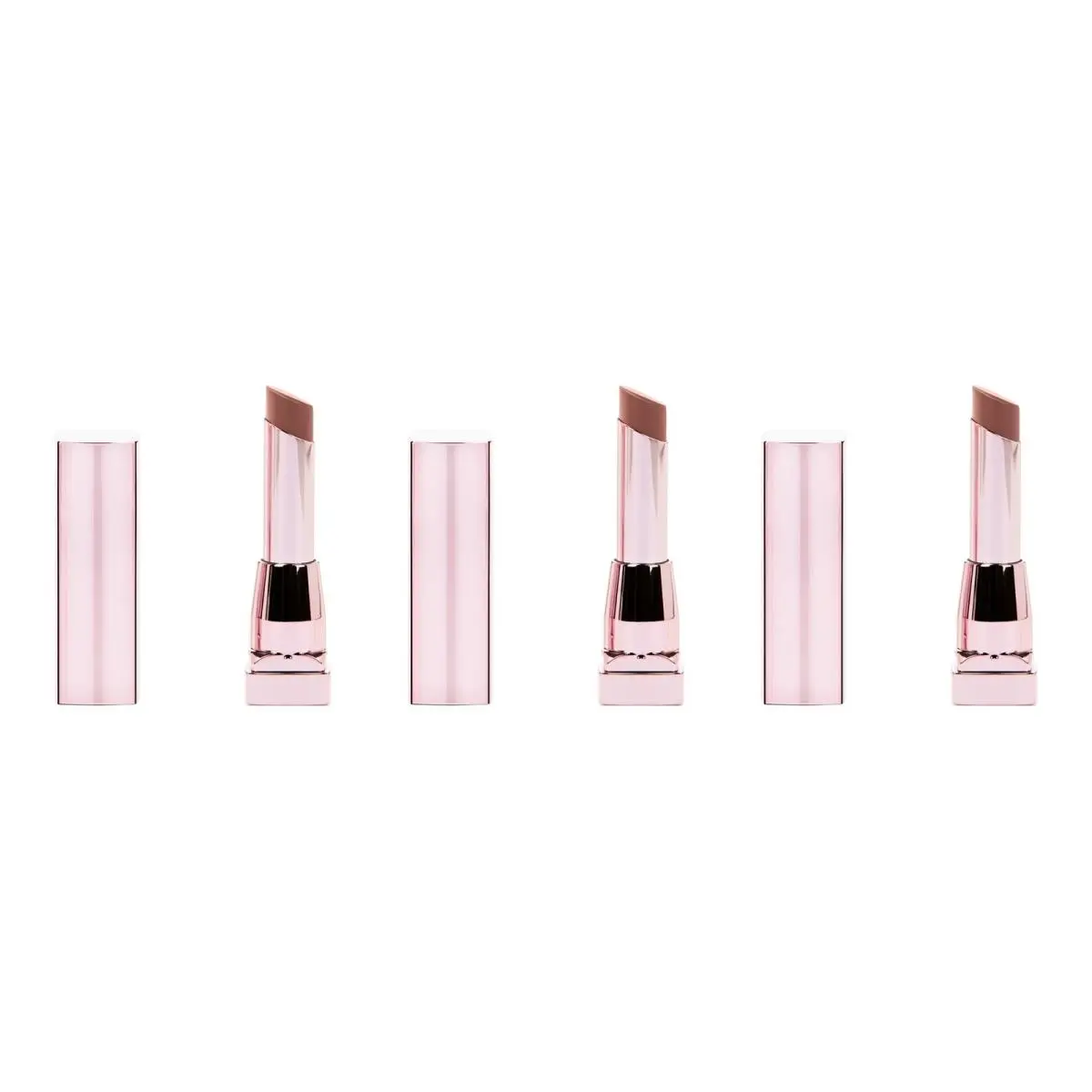 Maybelline Color Sensational Shine Lipstick Chocolate Lust Pack of 3