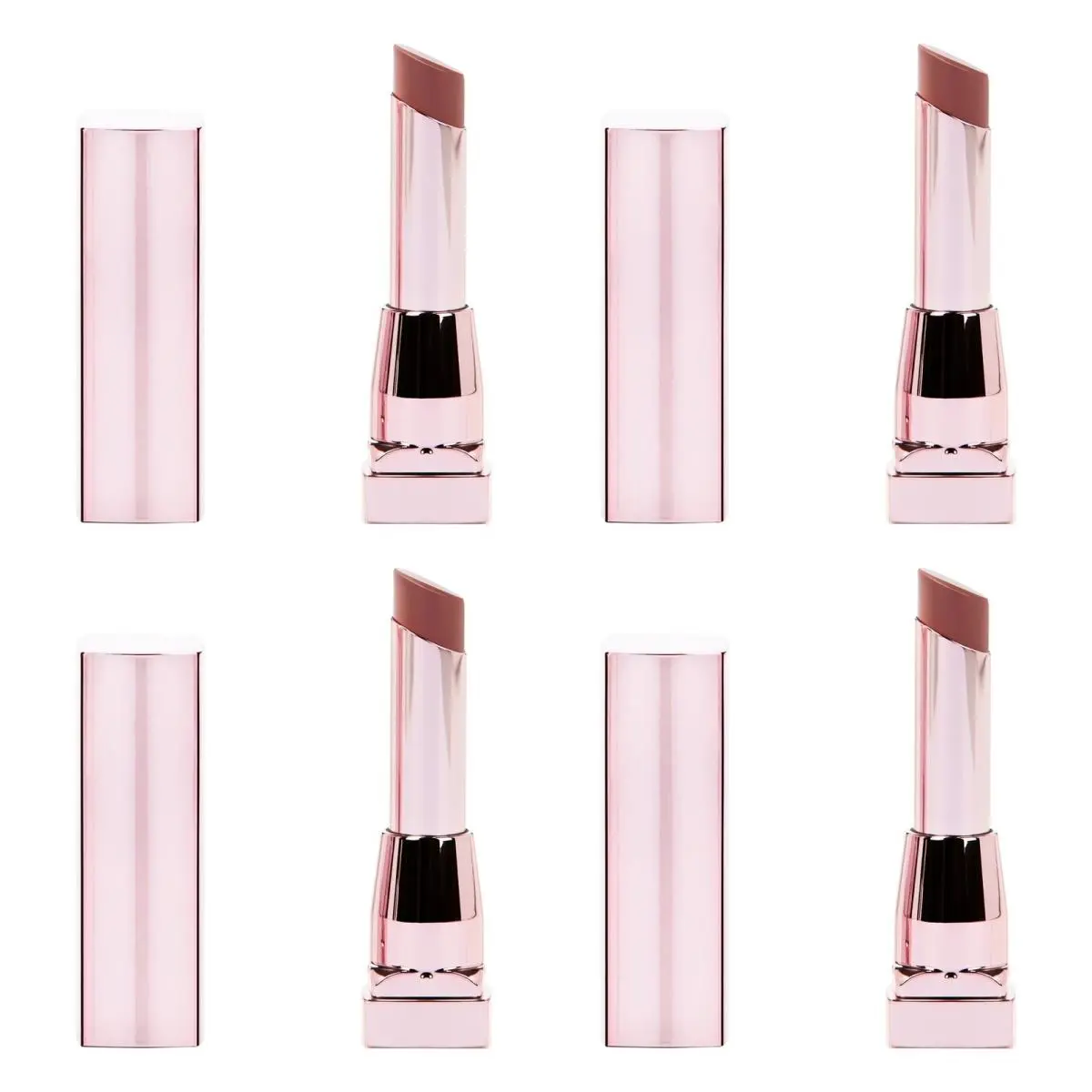 Maybelline Color Sensational Shine Lipstick Spicy Mauve 4-Pack