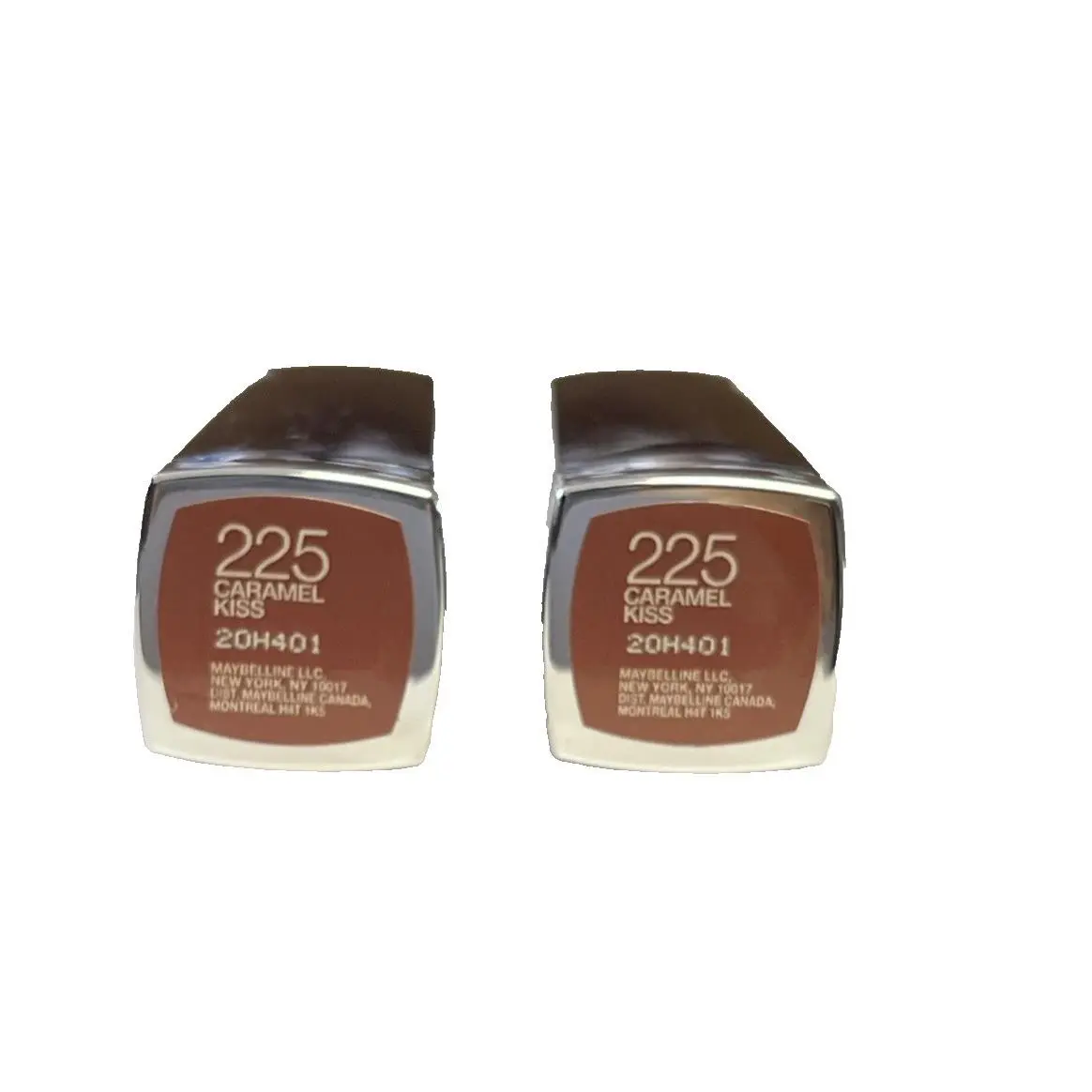 Maybelline New York Colorsensational Lipstick 225 Caramel Kiss Pack of 2