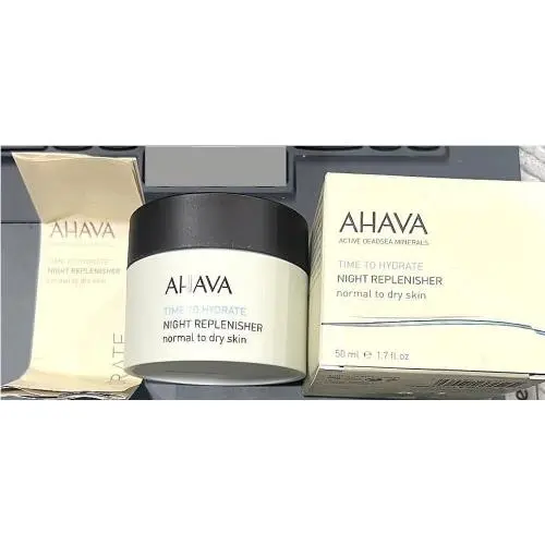 Ahava Time to Hydrate Night Replenisher - Normal to Dry Skin 1.7 oz