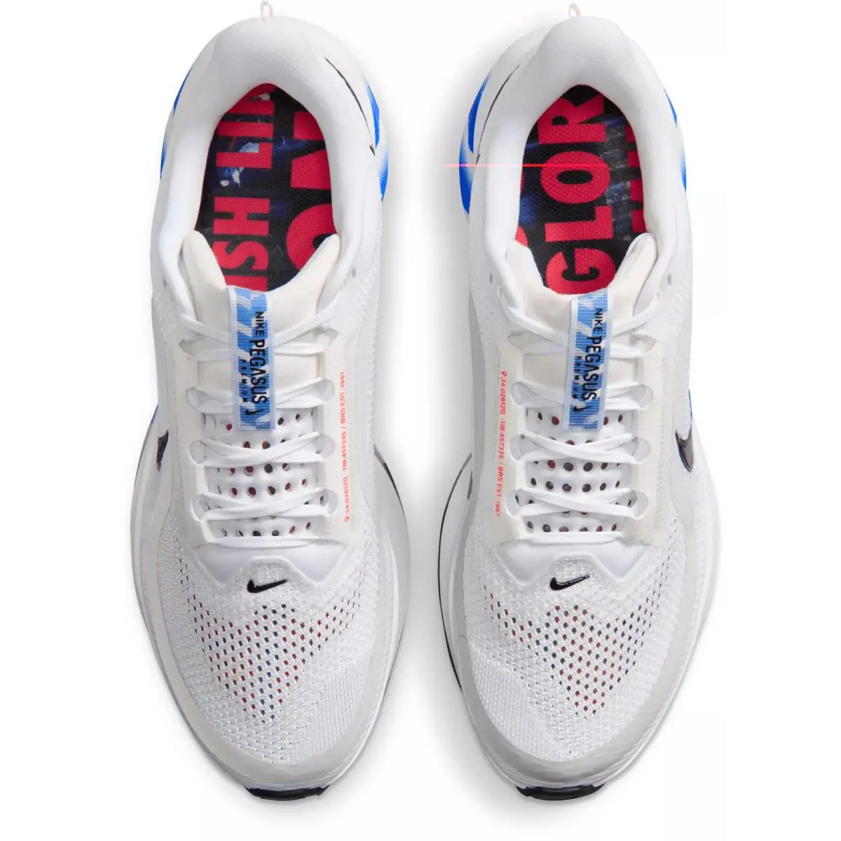 Nike shoes - White/Black/Racer Blue 1