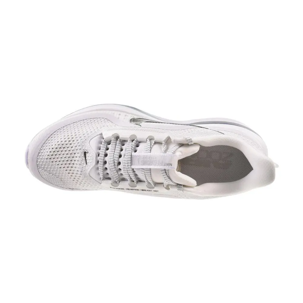 Nike shoes - White/Metallic Silver 9