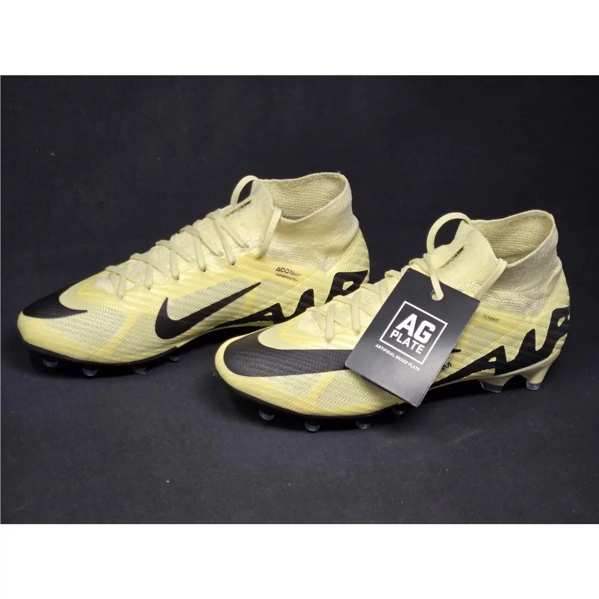 Nike Superfly 9 Elite AG Pro Lemonade Men Size 6.5 Womens 8 Shoes DJ5165-700 Nby