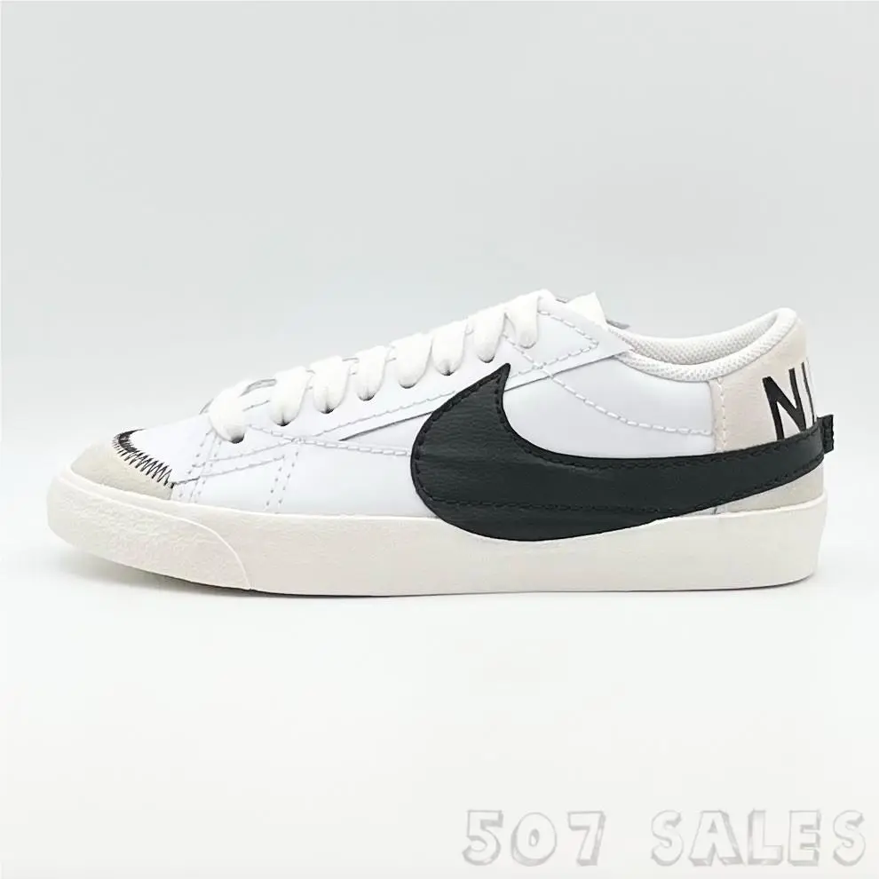 Nike Blazer Low `77 Jumbo White / Black - White-sail DN2158 101 - Select Size