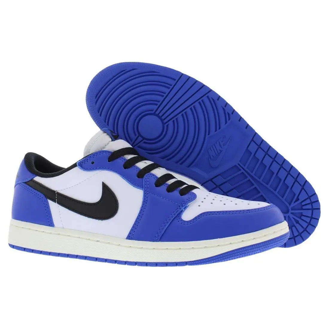 Nike shoes - White/Black/Game Royal/Sail, Main: Blue 3