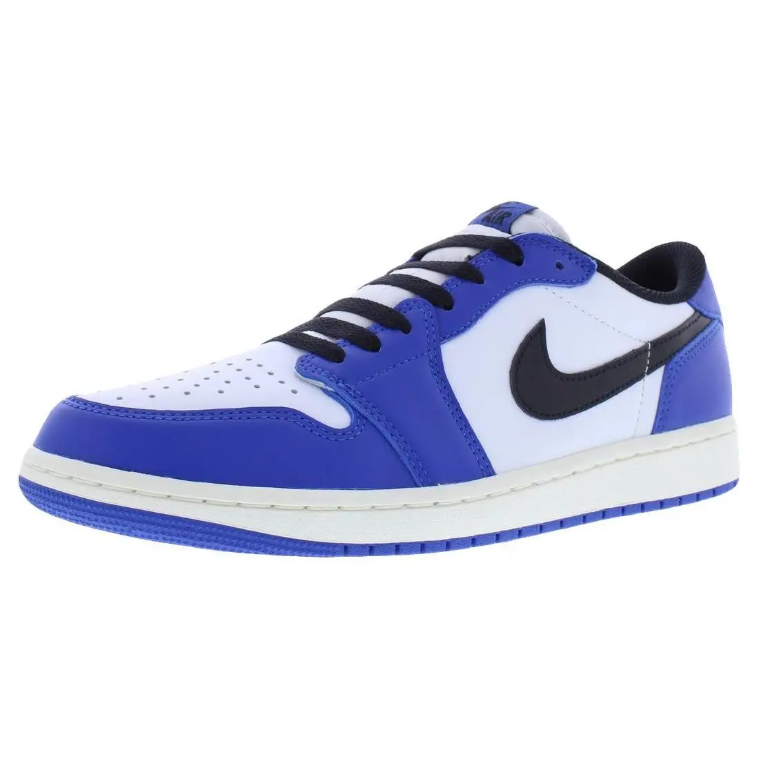 Nike shoes - White/Black/Game Royal/Sail, Main: Blue 4