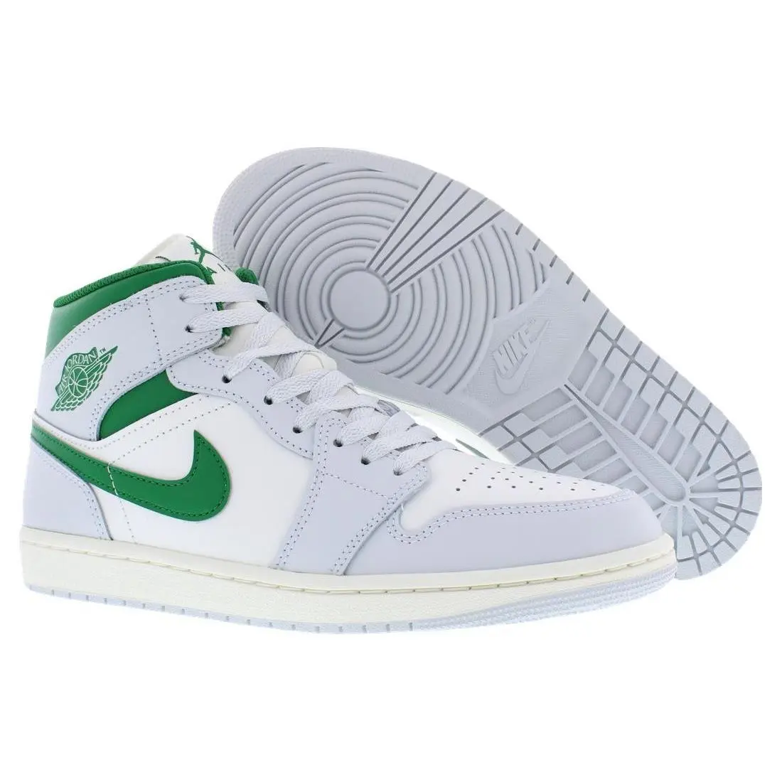 Nike Air Jordan 1 Mid Leather Mens Shoes