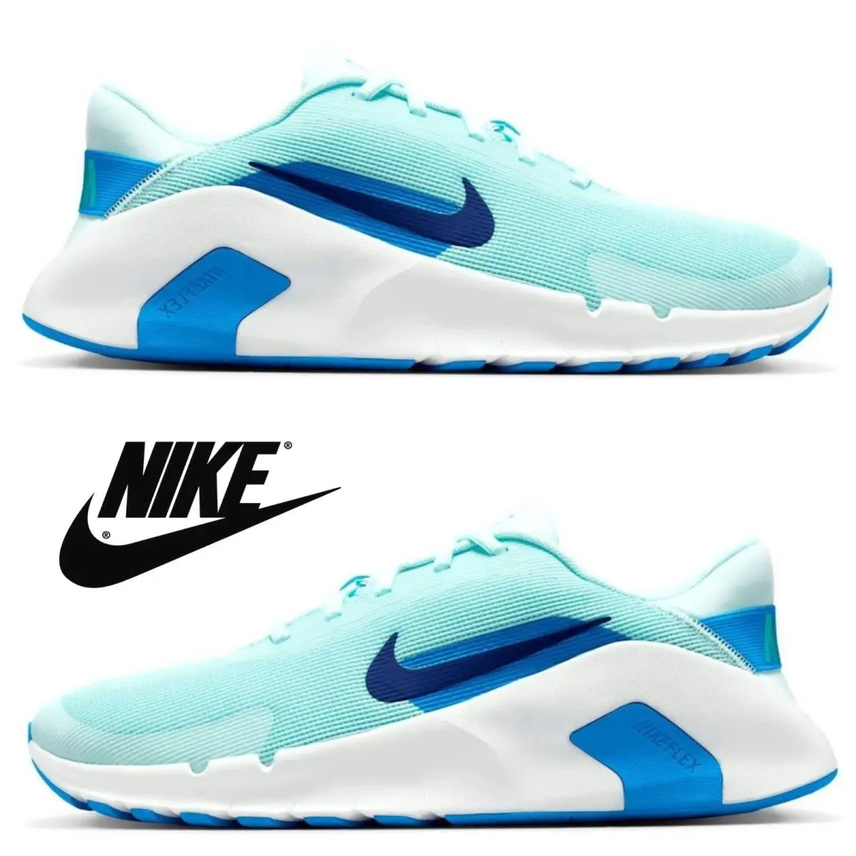 Nike shoes - Nike Flex Train - Flex Train - Blue, Maufacturer: Glacier Blue/Photo Blue/Off White/Deep Royal Blue 27