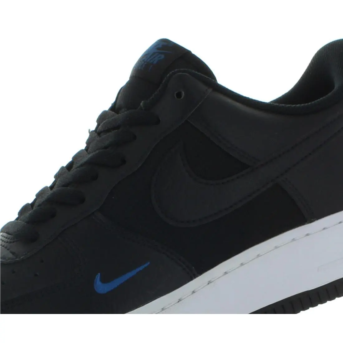 Nike shoes - Black/Black/Court Blue/White, Main: Black 3