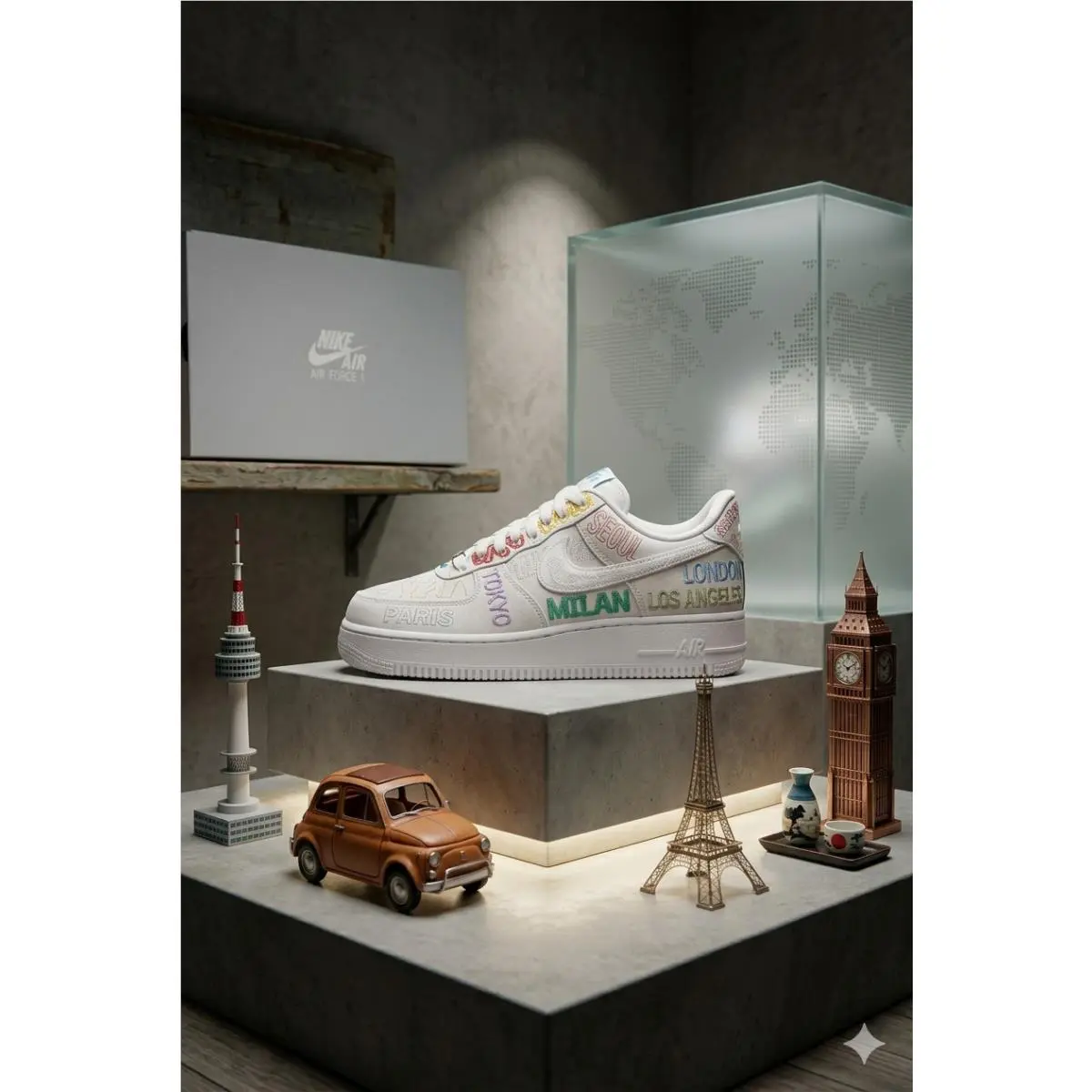 Nike shoes - Nike Air Force 1 - Air Force - II1549-100 - White 6
