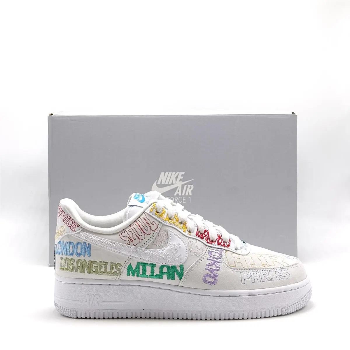 Nike shoes - Nike Air Force 1 - Air Force - II1549-100 - White 5