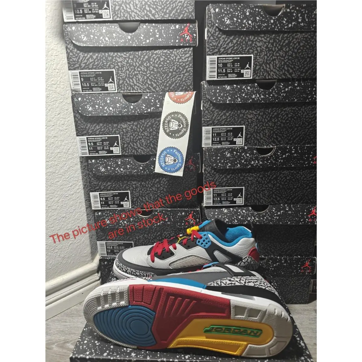 Nike shoes - Jordan Spizike Low Se - Spizike Low - Im7425004 - Gray 0