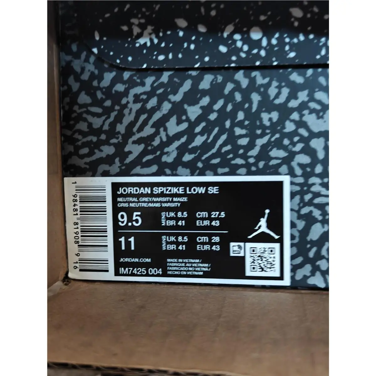 Nike shoes - Jordan Spizike Low Se - Spizike Low - Im7425004 - Gray 18
