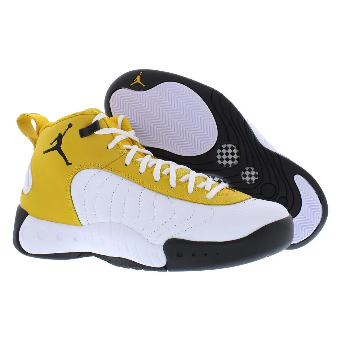 Nike shoes - White/Black/Yellow Ochre, Main: Yellow 3