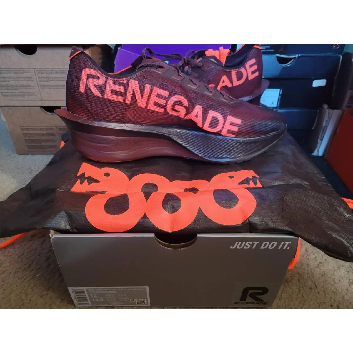 Nike shoes - Nike ZoomX Vaporfly - ZoomX Vaporfly - IQ7313 200 - Brown 3