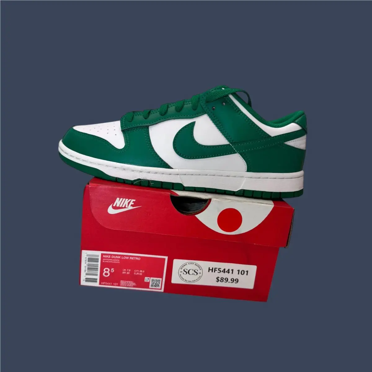 Nike shoes - Nike Dunk Low Retro White/Malachite – HF5441-101 5