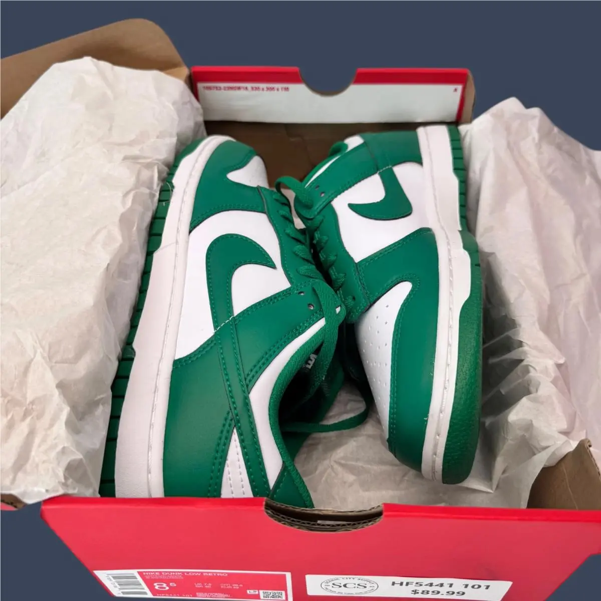 Nike shoes - Nike Dunk Low Retro White/Malachite – HF5441-101 16