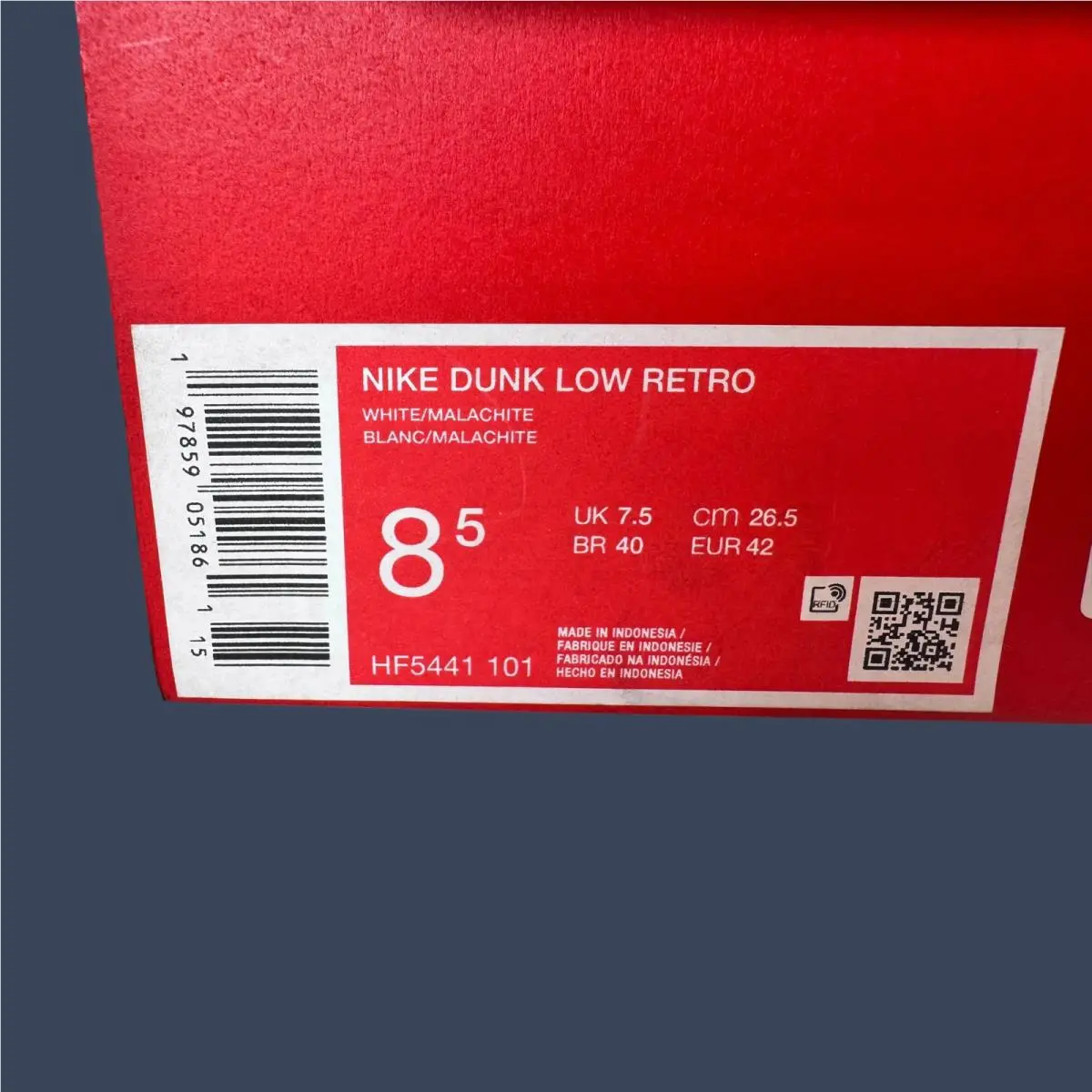 Nike shoes - Nike Dunk Low Retro White/Malachite – HF5441-101 18