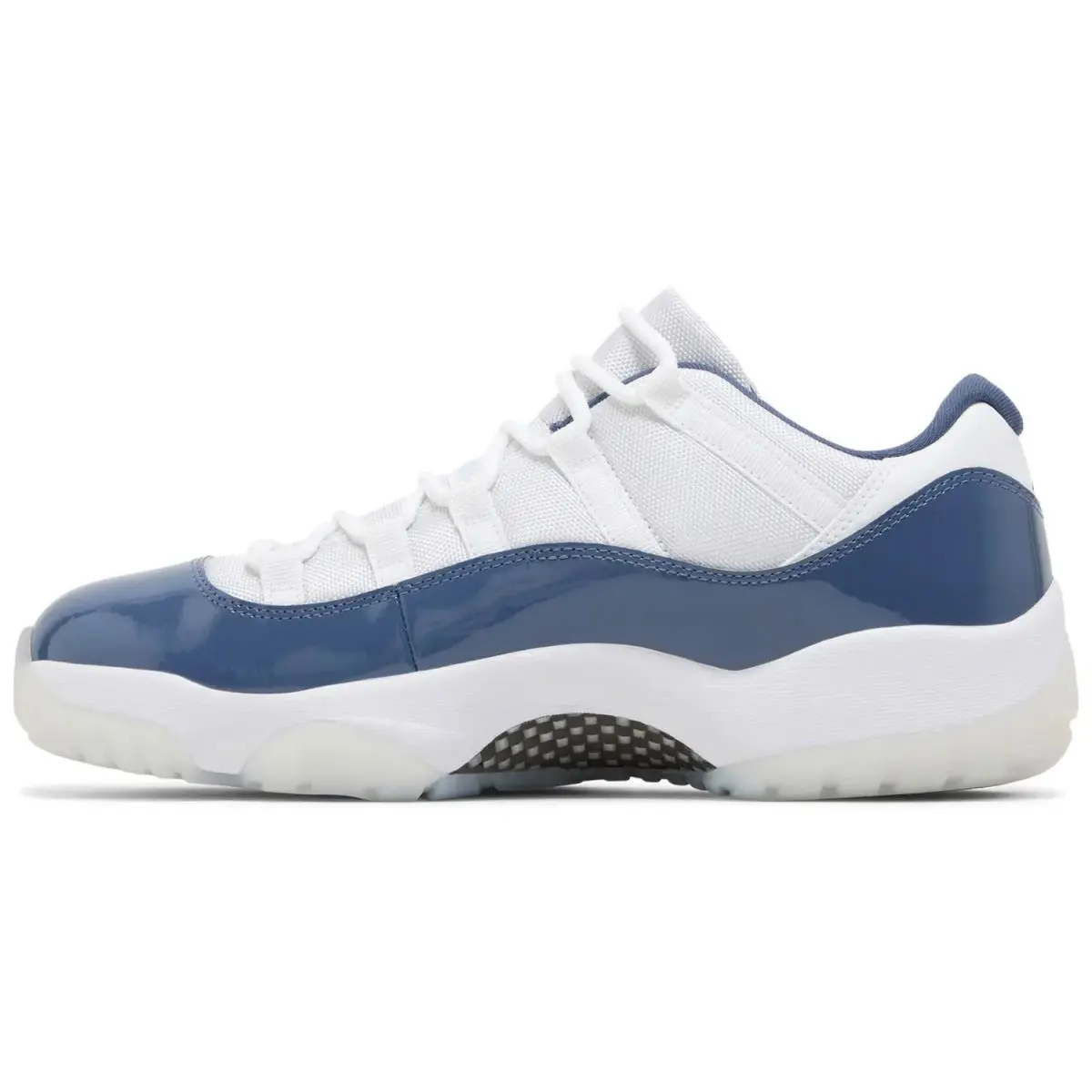 Nike shoes - Air Jordan 11 Low - Air Low - FV5104 104 - White/Midnight Navy/Diffused Blue/Football Grey 5