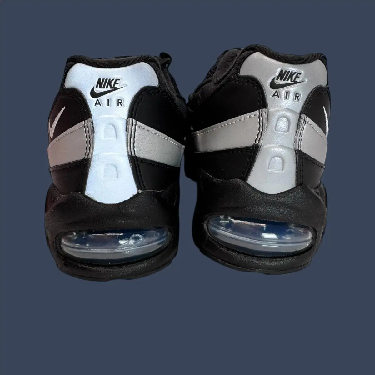 Nike shoes - Nike Air Max 95 BB LTR GS Black Metallic Silver – II4130-013 11