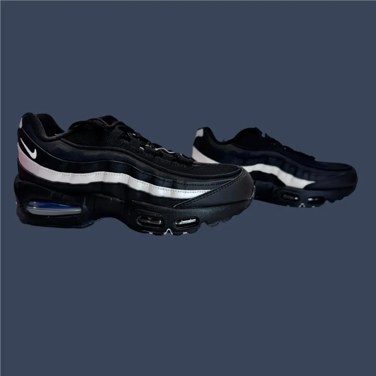 Nike shoes - Nike Air Max 95 BB LTR GS Black Metallic Silver – II4130-013 14