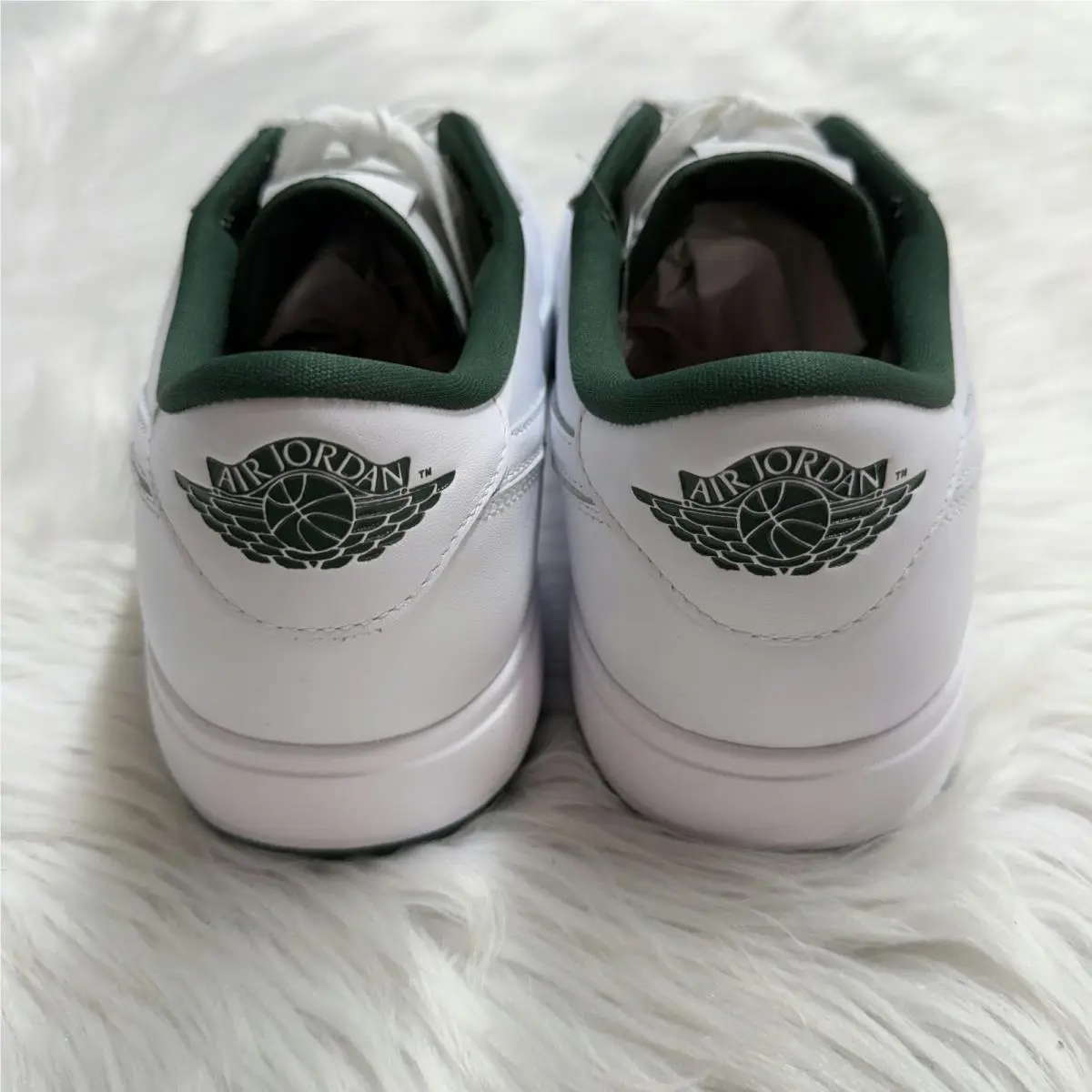 Nike shoes - Jordan 1 Low Golf Spiked White Fir Pink - IQ3417-100 - White 3